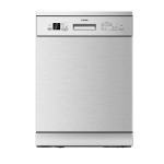 Freestanding Dishwasher with LED Display